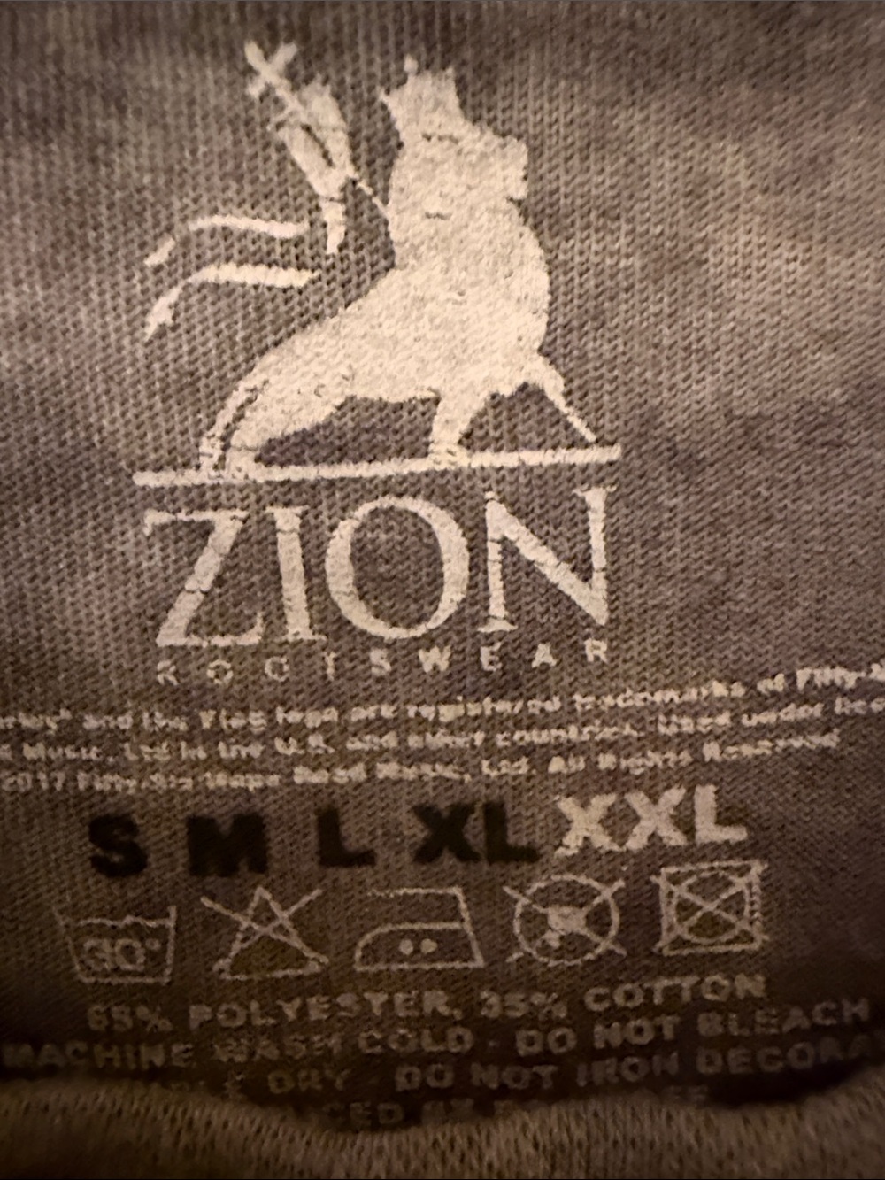 Bob Marley '79 Graphic Tee in Faded Gray Size XXL - Picture 4 of 8